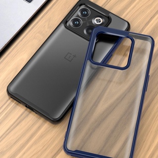 สําหรับ OnePlus 10T / 10 Pro 5G ไฮบริด ใส ป้องกันการเคาะ TPU และ PC เคลือบ ถุงลมนิรภัย เคสกันกระแทก