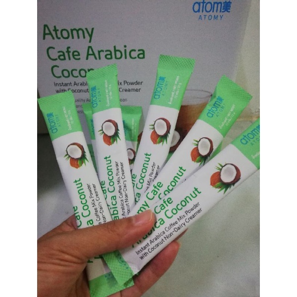 กาแฟมะพร้าวอะโทมี่ Atomy Cafe Arabica Coconut แบรนด์