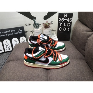 Nike  Dunk  LOW SP YLD001 รองเท้าวิ่งสบายเป็นต้นฉบับรับประกันคุณภาพฤดูร้อน003