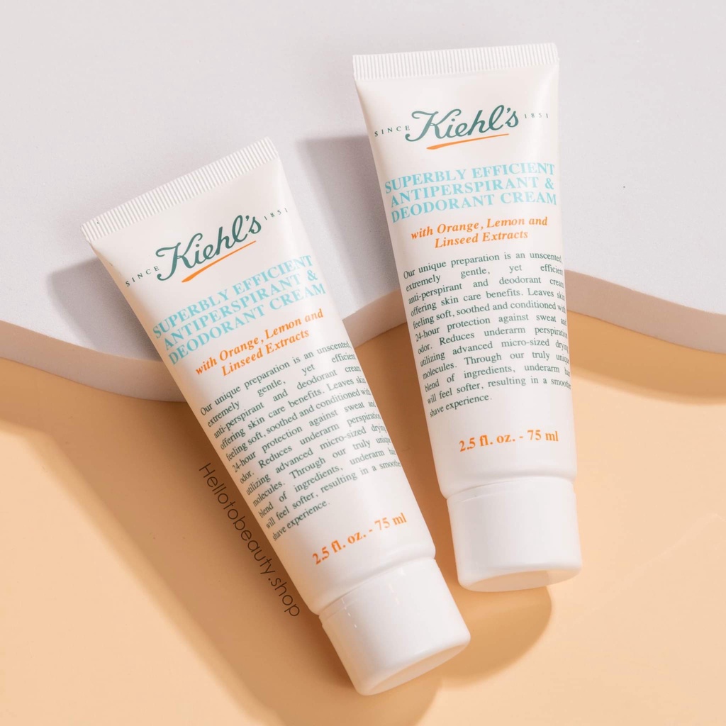 [เหลือ 720.- โค้ด "เก็บโค้ดหน้าร้าน"] KIEHL'S รักแร้ superbly Efficient Anti-Perspirant & Deodorant 