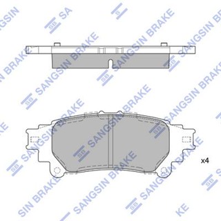 ผ้าดิสเบรคหลัง LEXUS RX350 RX450h 2008-2015 TOYOTA PRIUS ZVW40 1.8 Hybrid 2011- SIENTA 2015- FORTUNER 2018- HI-Q