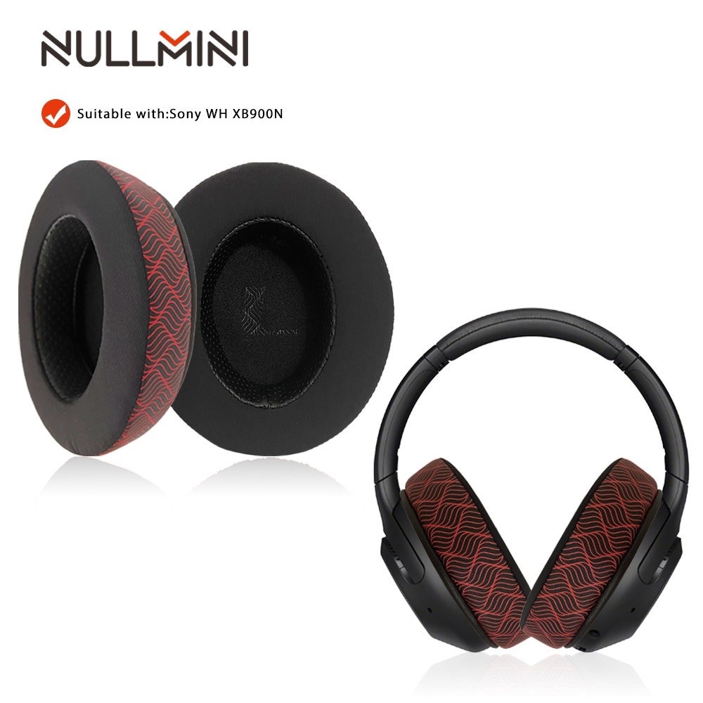 NullMini เปลี่ยนแผ่นรองหูฟังสําหรับ Sony WH XB900N หูฟัง Cooling Gel Earmuffs