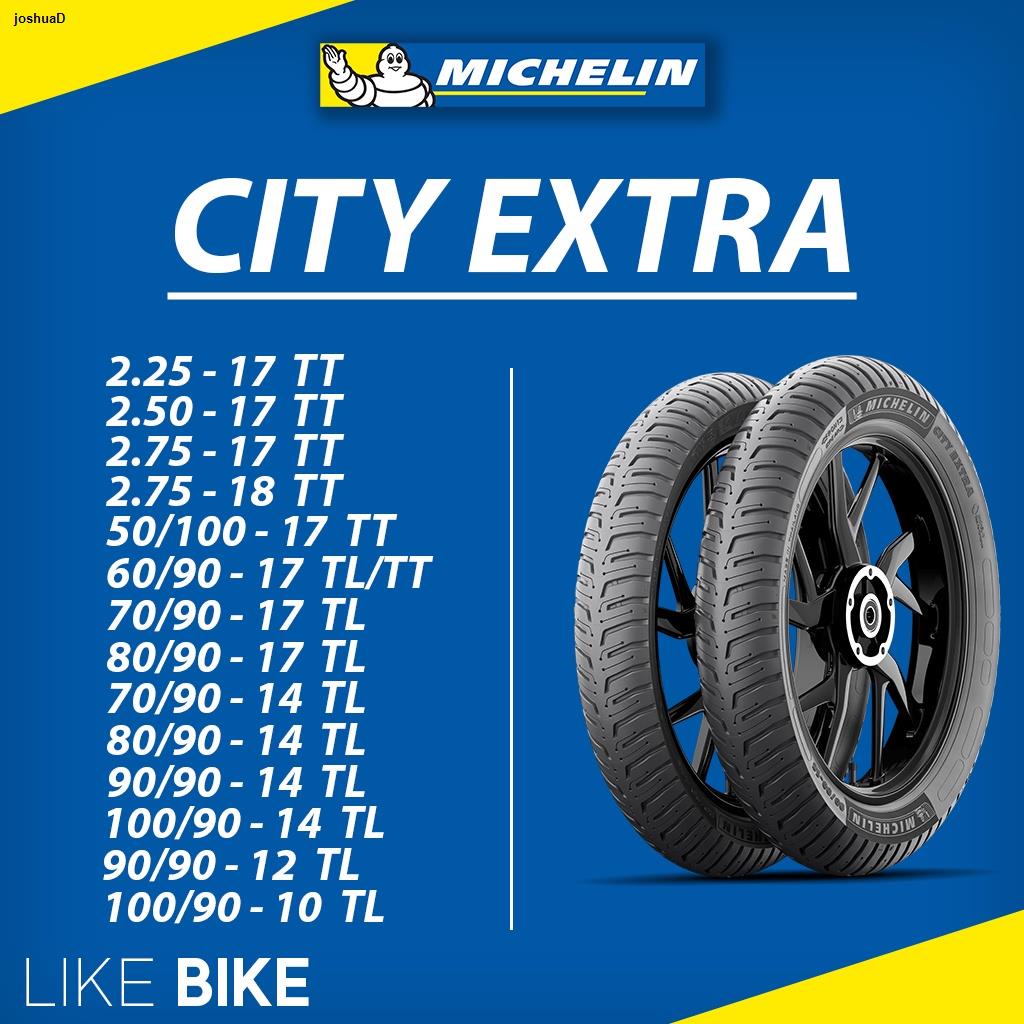 ▩**ลายใหม่ล่าสุด** ยางมิชลิน City Extra Michelin ขอบ 10 12 14 17 18 ยางรถมอเตอไซค์ ยาง Scoopy Mio Click Wave Fino