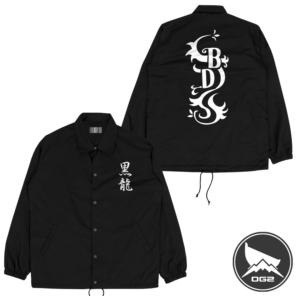 เสื้อแจ็คเก็ต Coach อะนิเมะ blackbeard pirates one piece kurohig A080 Jacket OG2 2E A