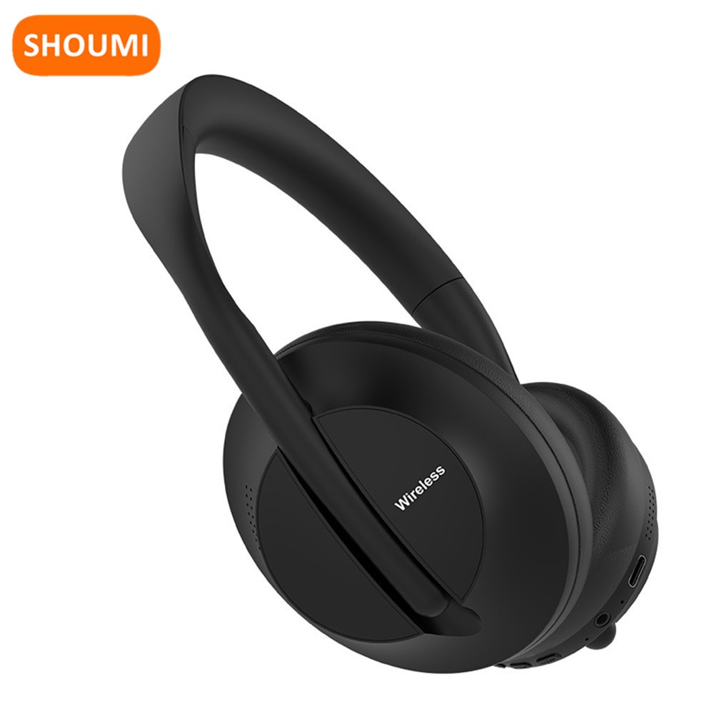 True Wireless Headphones Rotatable Earmuff Bluetooth Headset BT5.0 Storage Bag Earphone with Mic