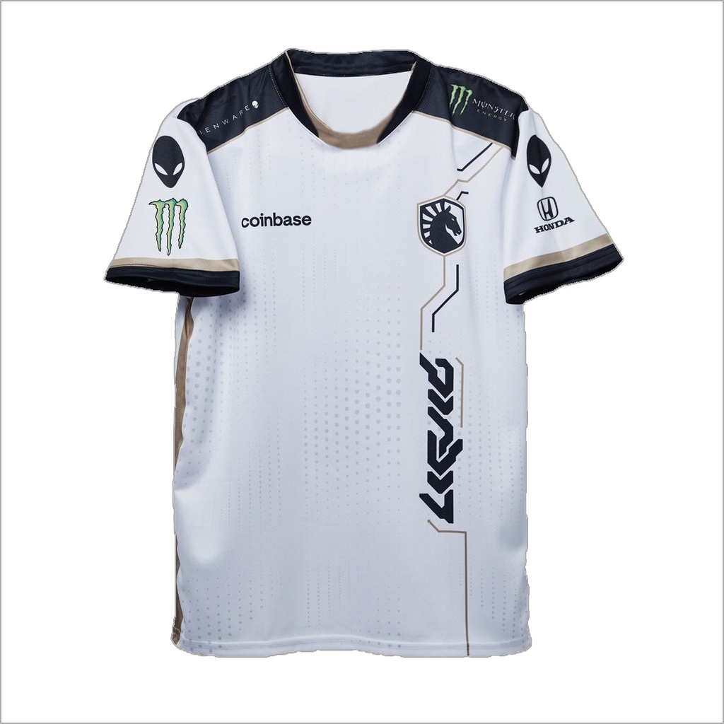 Rainbown Six Esports Liquid Team Major 3D พิมพ์เสื้อยืดสําหรับชายคุณภาพตาข่าย O-คอ Tees