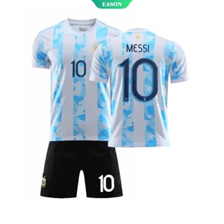 ใหม่ เสื้อกีฬาแขนสั้น ลายทีมอาร์เจนตินา เบอร์ 2022-2023 ชุดเครื่องแบบทีม Neymar 10 Messi Home ระบายอากาศได้ดี แห้งเร็ว สําหรับเด็ก และผู้ใหญ่