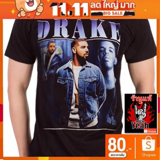 เสื้อวง DRAKE DRIZZY RAPPER เสื้อเท่ห์ แฟชั่น เสื้อวินเทจ เดรก แรปเปอร์ RCM1826