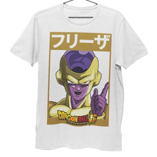 ✠เสื้อยืด Unisex รุ่น โกลเด้นฟรีสเซอร์ Golden Frieza T-Shirt ดราก้อนบอล Dragon Ball Super แบรนด์ Khepri 100%cotton comb