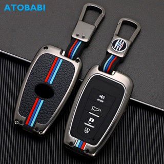 Zinc Alloy Car Key Case Smart Remote Control Protector Cover For Toyota Camry RAV4 Avalon C-HR Prius Corolla GT86 2019 2