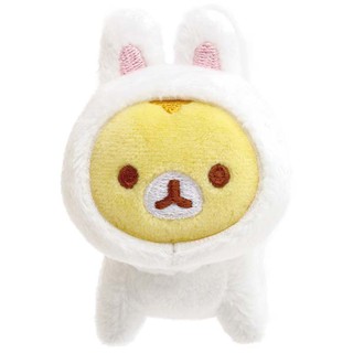 ตุ๊กตา Corocoro Coronya - Rabbit Costume ตัวเล็ก ไซส์ SS แบบกระต่ายชุดขาว ขนาด 7.5 x 5 x 9 ซม.