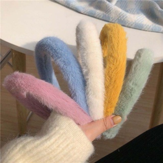 Korean Hairpin Jewelry Fashion Color Plush Hair Band for Women