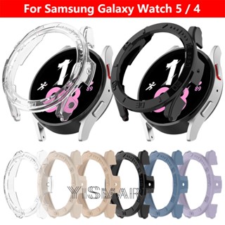 เคสกันรอยหน้าจอ พร้อมสเกล สําหรับ Samsung Galaxy Watch 4 5 Watch5 40 มม. 44 มม.