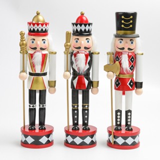 [Homyl] ฟิกเกอร์ทหาร Nutcracker อุปกรณ์เสริม สําหรับชั้นวางหนังสือ