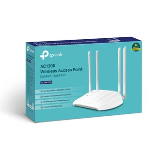 ACCESS POINT (แอคเซสพอยต์) TP-LINK TL-WA1201 AC1200 Dual-Band Wi-Fiเป็น Router ที่ขยายสัญญาณความเร็วไร้สาย-LIEFETIME