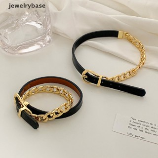 [jewelrybase] สร้อยคอหนัง PU สไตล์พังก์สําหรับผู้หญิง