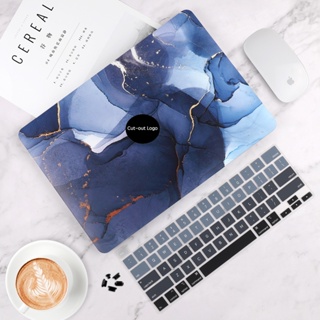 เคสแล็ปท็อป แบบแข็ง ลายหินอ่อน สําหรับ MacBook Pro Air M2 A2681 2022 2020 A2338 M1 A2337 A2179 A1932 Pro14 A2442 Pro13 A1708 A1466 A1369