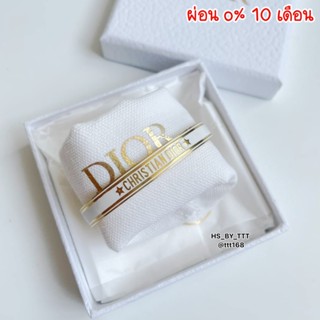 New Dior Bracelet กำไล  ถุงผ้า กล่อง ริบบิ้น ถุงกระดาษ  นางแบบข้อมือ15 ของแท้