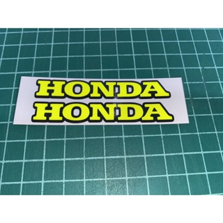 สติ๊กเกอร์ HONDA (ขนาด7.5x1.2cm) จำนวน 1คู่