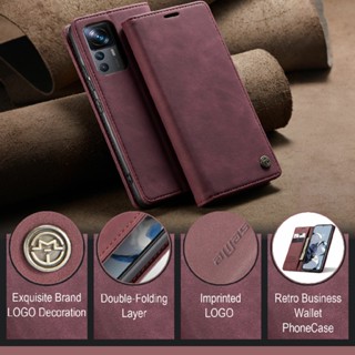 เคสมือถือ แบบหนัง ฝาพับ หรูหรา สําหรับ Xiaomi 12T Pro Mi 12 Lite Mi12T