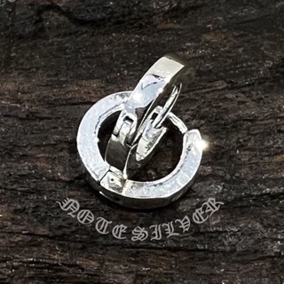 ต่างหูห่วงเงินแท้ เรียบ ขนาด 2.5mm Sterling Silver 925 NSER1730