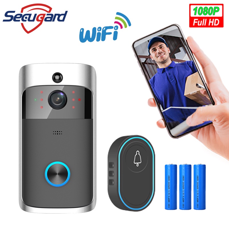 Wifi Doorbell Smart Home Video Doorbells Camera Wireless Call