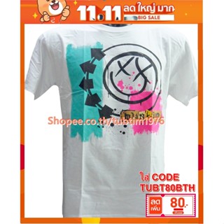 เสื้อวง BLINK-182 เสื้อวงดนตรีต่างประเทศ เสื้อวินเทจ บลิงก์-182 BLK8074