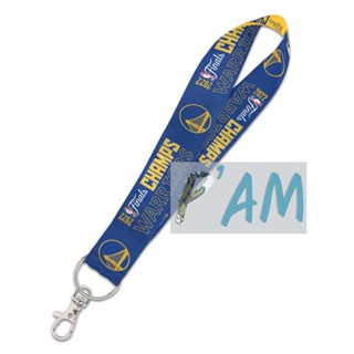 สายคล้องกุญแจ Golden State Warriors WinCraft 2022 NBA Finals Champions 7 Key Strap ของแท้ ของใหม่ นำเข้าจากอเมริกา