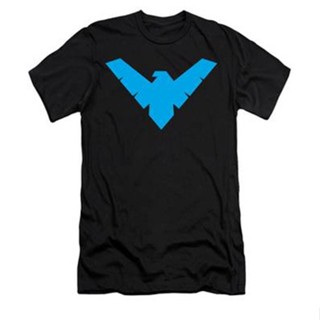 Batman - Nightwing Symbol T-Shirt เสื้อเบลาส์ เสื้อคู่ เสื้อยืดผู้ชาย