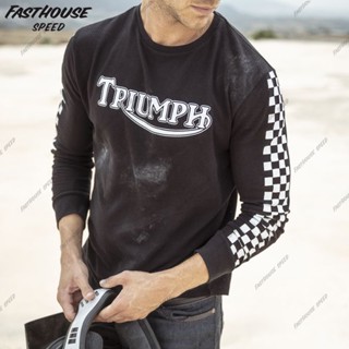 Triumph motorcycle jersey TIGER SPORT 850 900GT 765 TRIDENT 660 STREET TRIPLE R SPEED TRIPLE 1200RS STREET SCRAMBLER 1200 off-road wear breathable quick-drying long-sleeved sweater