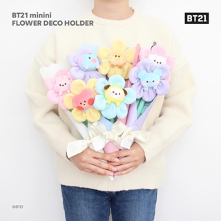 [พรีออเดอร์] BT21 minini Flower Deco Holder ✅ของแท้💯 ⚠️อ่านรายละเอียดก่อนสั่งซื้อนะคะ