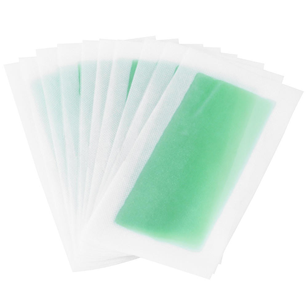 Saniye สติกเกอร์กําจัดขน แบบมืออาชีพ สําหรับขา ใบหน้า ร่างกาย 10 ชิ้น MZ001