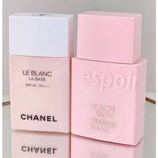 🇰🇷 ผิวชมพู ดูโกลว์ คู่แฝดเบส Chanel ✨ESPOIR Peach Skin Fitting Base SPF41 PA++++ 30ml 🍑 (เบส+กันแดด)