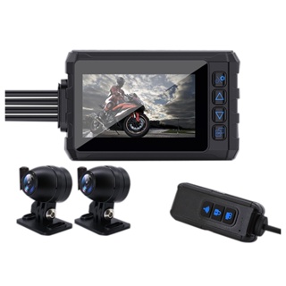 WiFi Motorcycle DVR Dash Cam HD 1080P 150° Front Rear View Dual Lens Waterproof Motorcycle Camera Video Recorder