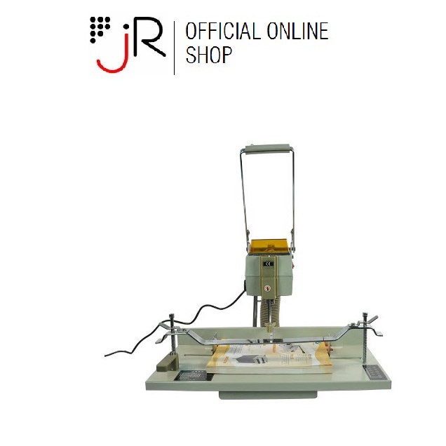JRTproducts เครื่องเจาะรูกระดาษ ระบบไฟฟ้า รุ่น DP 205 มาพร้อมดอกเจาะ1ชิ้น เส้นผ่านศูนย์กลาง 6.0mm , รับประกันเครื่อง 1ปี