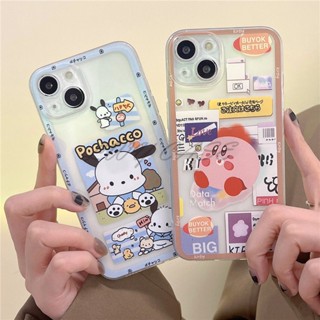 เคสโทรศัพท์มือถือ ลาย Kirby Pochacco สําหรับ Samsung Galaxy S22 Ultra S22+ S21 FE S21+ S21 Ultra S20+ S20 FE Note 20 Ultra A51 A71 A52 A72 A12 A22 A32 A20s M12 A20 A30 A21s A50 A50s A30s A70 A70s A13