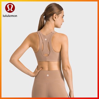 Lululemon  สปอร์ตบรา แบบกลวง ถอดออกได้ สําหรับเล่นโยคะ DW216