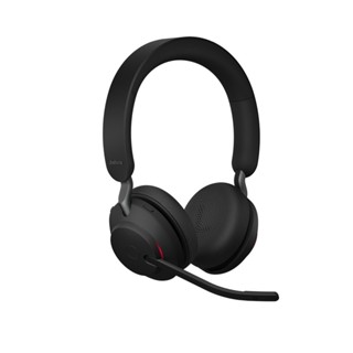 Jabra Evolve2 65 Link380a Stereo Headset หูฟังคุณภาพสูง เชื่อมต่อไร้สาย รองรับ Microsoft teams (ไม่มี stand)