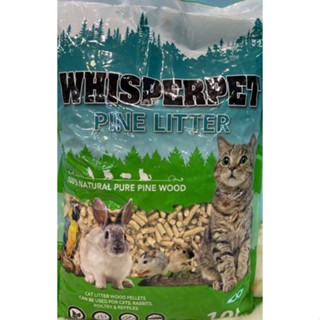 whisper pet pine litter