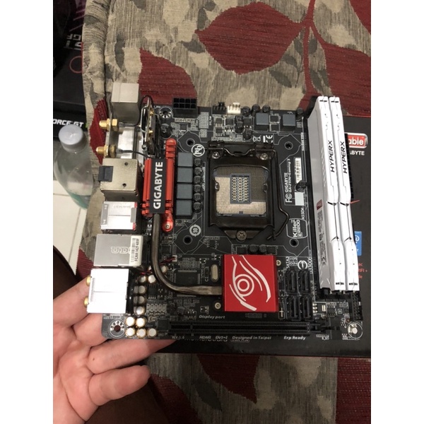 gig z97n gaming5 ตัวเทพ itx รองรับ cpu เจน4 ชิพดีที่สุด มีตัวและฝาหลัง สภาพสวย ไม่มีตำหนิ ปกติทุกอย่