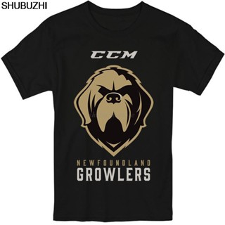 Newfoundland Growlers Ice Hockey Mens T-shirt Cool Casual pride t shirt men Unisex Fashion tshirt free sbz403