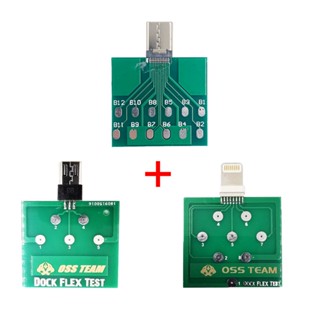 บอร์ดทดสอบ Micro USB PCB 1 ชิ้น สําหรับ iPhone Andorid Type-C usb3.1