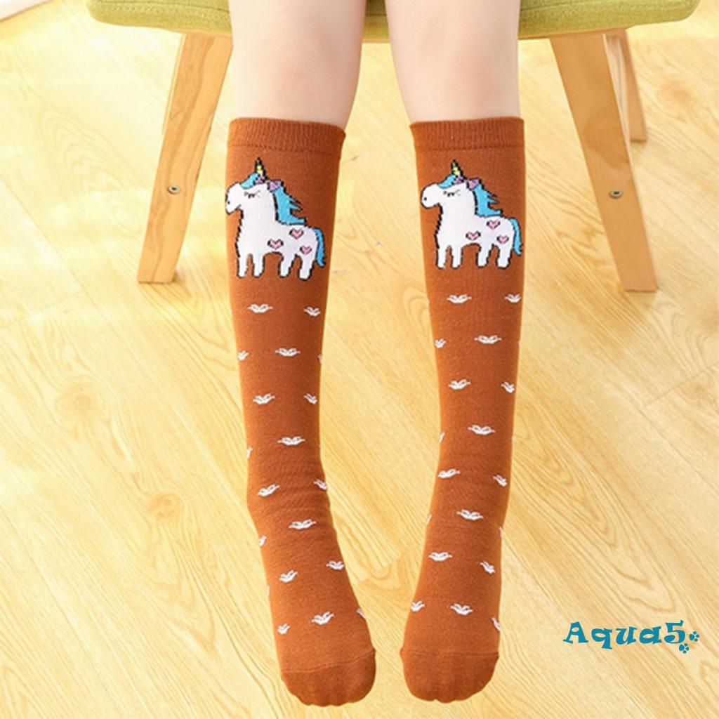 อุ๊ย-เด็กสาวคริสต์มาสเข่าสูงถุงเท้าการ์ตูนสัตว์พิมพ์ยืดหยุ่นเครื่องแบบหลอดถุงน่องสําหรับเด็กวัยหัดเดินเด็ก - รูปที่ 4