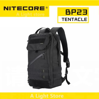 Nitecore BP23 กระเป๋าเป้สะพายหลัง กันน้ํา 23 ลิตร 600D สําหรับแล็ปท็อป แท็บเล็ต 15.6 นิ้ว