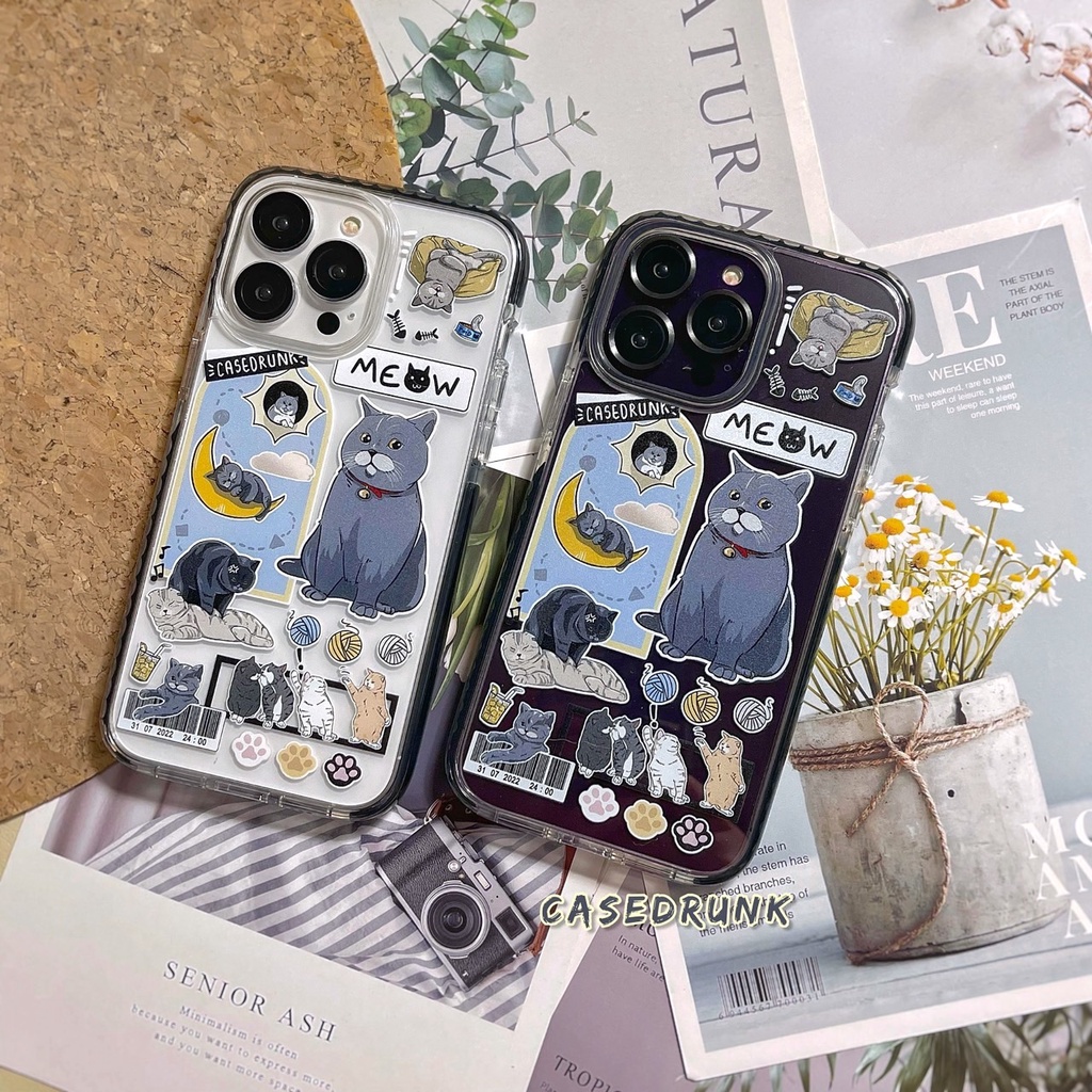 🔥🇹🇭(Premium) Impact Bumper Case Scottish เคสสำหรับไอโฟน 15Promax -15 14Promax - 14 13Promax 13 - 11