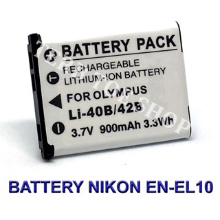 EN-EL10  ENEL10 Camera Battery For Nikon Coolpix S60,S80,S200,S220,S230,S500,S570,S600,S700,S3000,S4000,S5100