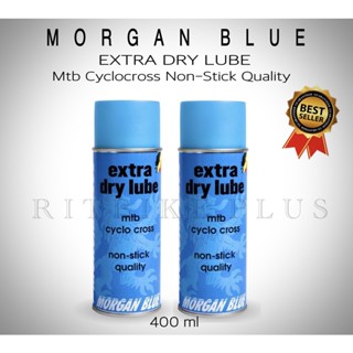 สเปรย์ฉีดโซ่ Morgan Blue - Extra Dry Lube 400ML. ใช้งาน MTB และ Cyclo Cross ใช้ได้ทั้งสภาพอากาศเย็นและร้อน