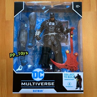 Mcfarlane DC MULTIVERSE DC DEATH METAL BATMAN โมเดลฟิกเกอร์แบทแมน dark father baf 7”