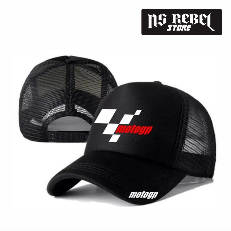 MOTOGP RACING TRUCKER NET HAT MOTO GP MOTORCYCLE RACING HAT - NS REBEL