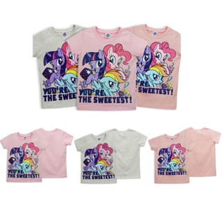 เสื้อยืดเด็ก (4-10ขวบ) ลายโพนี่ *ลิขสิทธิ์แท้* ผลิตไทย My Little Pony ดิสนีย์ ผ้าคอตตอน คุณภาพดี เสื้อเด็ก พร้อมส่ง